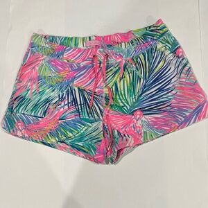 Lilly‎ Pulitzer Vina Palm Beach Casual Women Shorts - Size M.